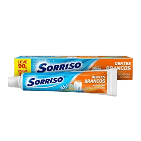 39596 CREME DENTAL SORRISO DENTES BRANCOS 90G